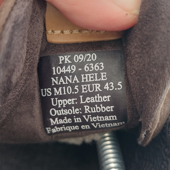 Olukai Nānā Hele Brown Leather Size 10.5 - Picture 6 of 7